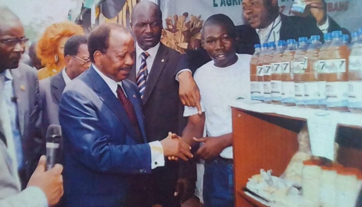 MUSCHCAM awarded best innovative mushroom company in Cameroon by President Paul Biya