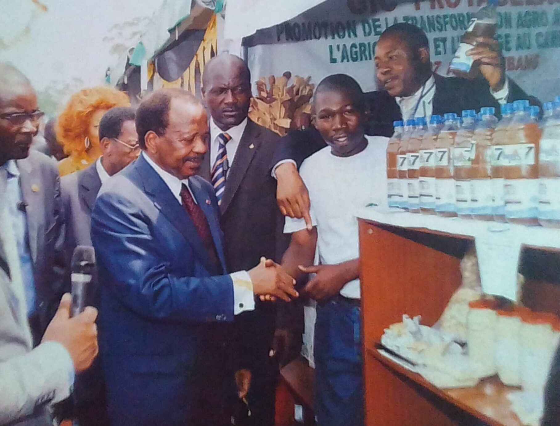 MUSCHCAM awarded best innovative mushroom company in Cameroon by President Paul Biya