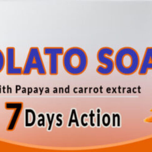 MOLATO Soap clears pimples, skin raches, dark heads, and other skin problems,